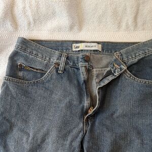 Lee Regular Fit Denim Blue Jeans. 33x32